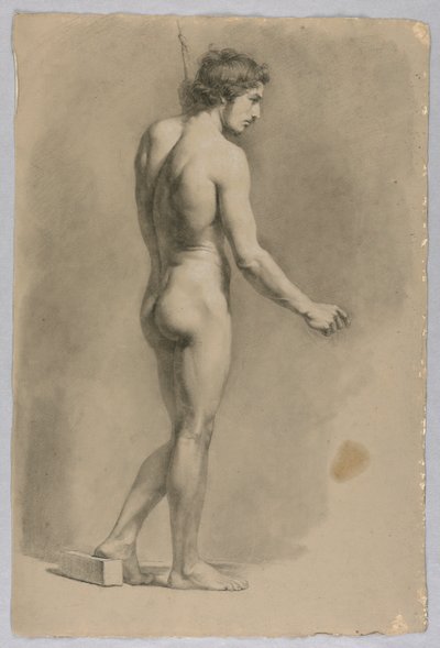 Mężczyzna nago autorstwa Luigi Calamatta