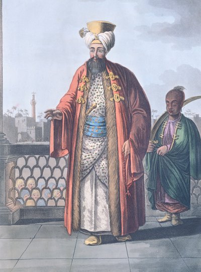 Eminencja Bey w Kairze — Luigi Mayer autorstwa Luigi Mayer