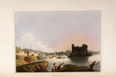 Port of Latachia, 1810 autorstwa Luigi Mayer