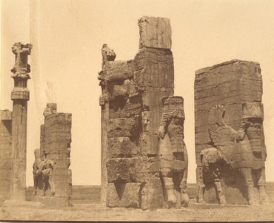 15 [Brama Wszystkich Narodów, Persepolis, Fars], lata 40.-60. autorstwa Luigi Pesce