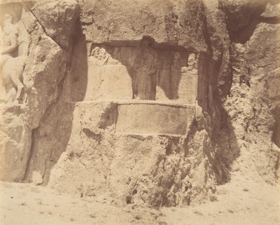 6 [Naksh-i Rustam, w pobliżu Persepolis], lata czterdzieste i sześćdziesiąte XIX wieku. autorstwa Luigi Pesce