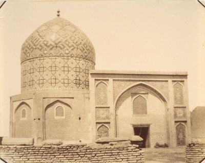 [Meczet Szacha Nassera-eddina, Teheran, Iran], lata czterdzieste i sześćdziesiąte XIX wieku. autorstwa Luigi Pesce