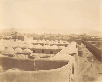 [South Gate of the Arq, Teheran, Iran], lata czterdzieste i sześćdziesiąte XIX wieku. autorstwa Luigi Pesce