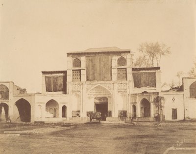 [The Sublime Porte, Teheran, Iran], lata czterdzieste i sześćdziesiąte XIX wieku. autorstwa Luigi Pesce