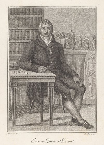 Ennio Quirino Visconti autorstwa Luigi Rados, after Luigi Bramati or Antonio Bramati