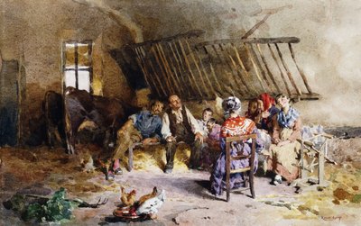 w stodole, autorstwa Luigi Rossi