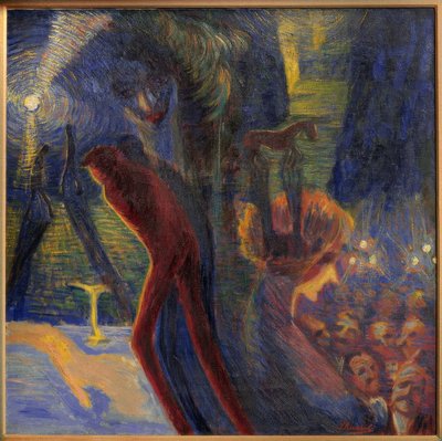 Wspomnienia nocy autorstwa Luigi Russolo