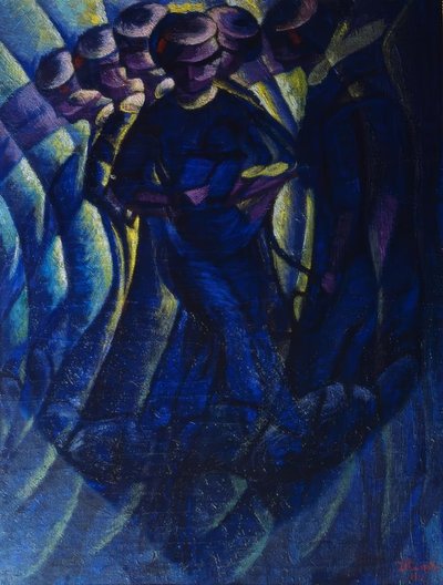 L.Russolo, Ruchy kobiety autorstwa Luigi Russolo