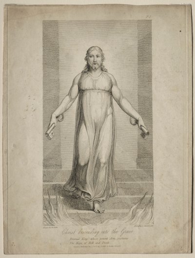 Chrystus zstępujący do grobu autorstwa Luigi Schiavonetti