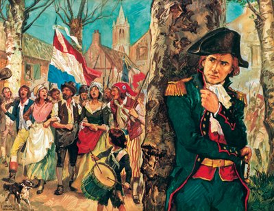 Kapitan Rouget de Lisle, kompozytor Marsylianki autorstwa Luis Arcas Brauner