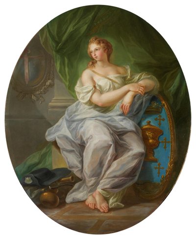 Alegoria Galicji - Luis Paret Alcázar (1789) autorstwa Luis Paret y Alcazar