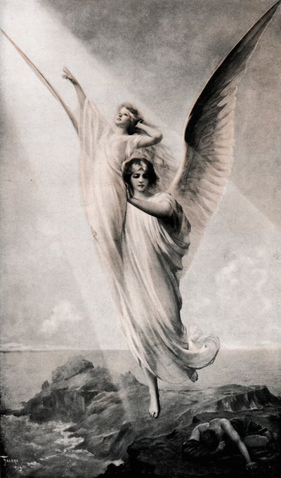 „Dusza ludzka”, 1894, 1911 autorstwa Luis Riccardo Falero