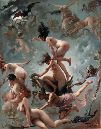 Wizja Fausta autorstwa Luis Riccardo Falero