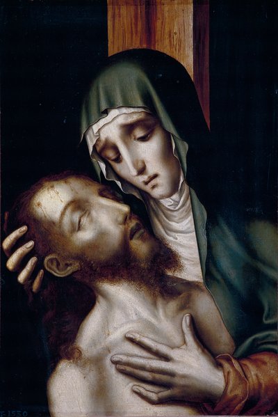Hiszpański: La Piedad Pieta autorstwa Luis de Morales