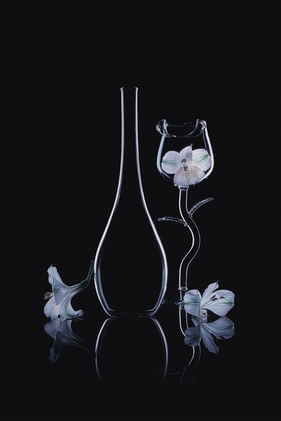 Eleganckie szklane orchidee autorstwa Lydia Jacobs