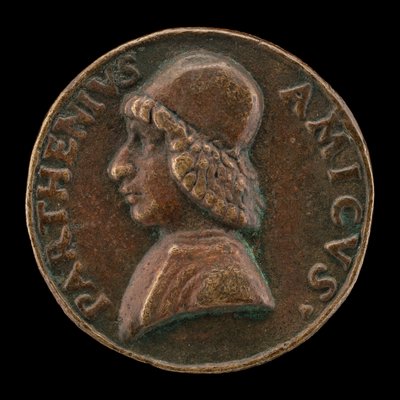 Bartolommeo Partenio, czynny 1480-1485, Humanista [awers]. autorstwa Lysippus Junior