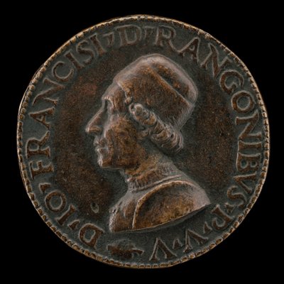 Giovanni Francesco de Rangoni [awers]. autorstwa Lysippus Junior