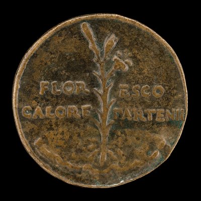 Lilia i napis [rewers]. autorstwa Lysippus Junior