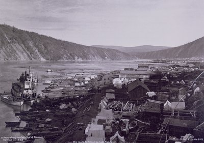 Dawson City na wiosnę autorstwa M.H. Craig