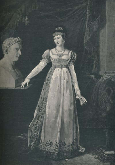 Marie-Pauline Bonaparte - Madame Leclerc, Księżniczka Borghese, c1806, 1896 autorstwa M. Haider