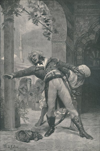 Zabójstwo Klébera w Kairze, 14 czerwca 1800, 1896 autorstwa Horace de Callias