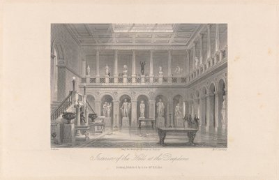 Wnętrze hali w Deepdene autorstwa M. J. Starling