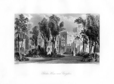 Dom Selsdon w pobliżu Croydon, XIX wiek. autorstwa M. J. Starling