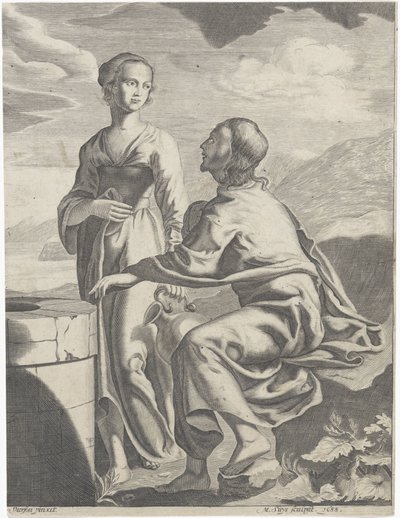 Chrystus i Samarytanka autorstwa M. Suys