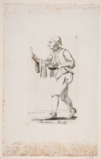 Fryzjer w Steenløse autorstwa M. W. Schmith