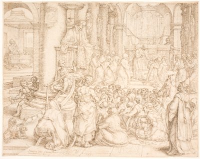 Panem nostrum (Nasz (codzienny) chleb) autorstwa Maarten van Heemskerck