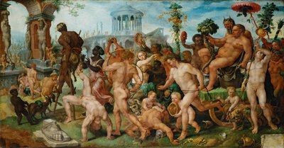Triumfalna procesja Bachusa, ok. 1930 r. 1536 autorstwa Maarten van Heemskerck