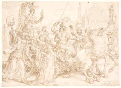 Rydwan triumfalny Duma autorstwa Maarten van Heemskerck
