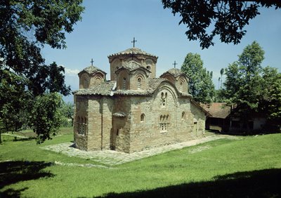 Kościół klasztorny św. Pantaleona, zbudowany ok.1164 autorstwa Macedonian School