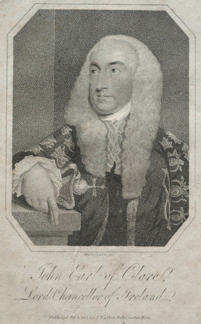 John Fitzgibbon, hrabia Clare (1749-1802) autorstwa Mackenzie
