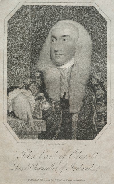 John Fitzgibbon, hrabia Clare 1749-1802, 1801. autorstwa Mackenzie