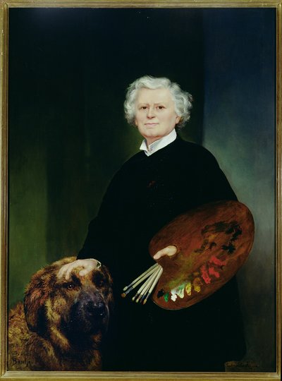 Portret Rosy Bonheur (1822-1899) (olej na płótnie) autorstwa Madame Consuelo Fould