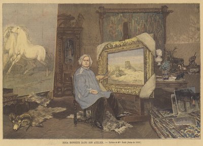 Rosa Bonheur w swojej pracowni autorstwa Madame Consuelo Fould