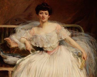 Portret damy autorstwa Madeleine Carpentier