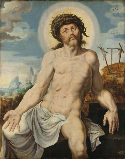 Chrystus jako Człowiek Boleści autorstwa Maerten van Heemskerck