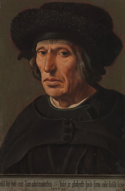 Jakuba Willemsza. van Veen 1456-1535, ojciec artystów, 1532. autorstwa Maerten van Heemskerck