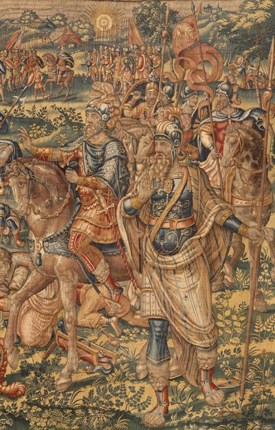 Historia Gideona, koniec XVI wieku (jedwab i wełna) autorstwa Maerten van Heemskerck
