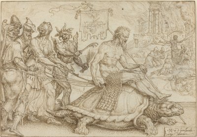 Triumf Hioba autorstwa Maerten van Heemskerck