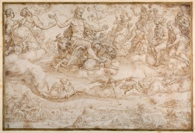 Triumf Chrystusa autorstwa Maerten van Heemskerck