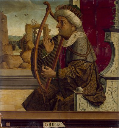 Król Dawid, ok. 1525 autorstwa Maestro de Becerril