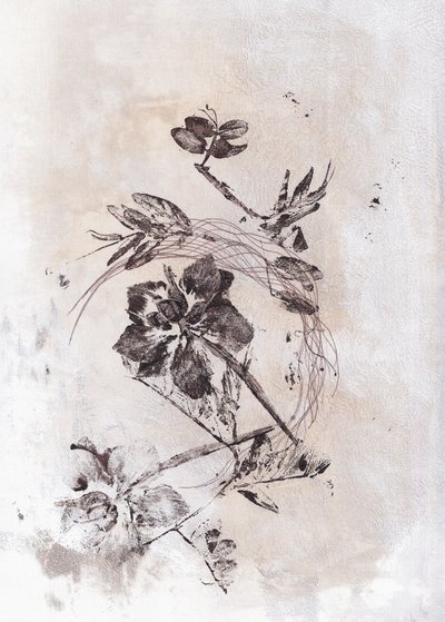 Sepia Botanical Flow autorstwa Maira Ribena