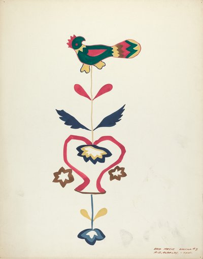 Projekt z proponowanego teki, 1935-1942. autorstwa Majel G. Claflin