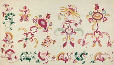 Haft z narzuty, 19351942. autorstwa Majel G. Claflin