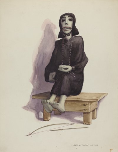 Figura śmierci Muerto, ok. 1930 1937. autorstwa Majel G. Claflin
