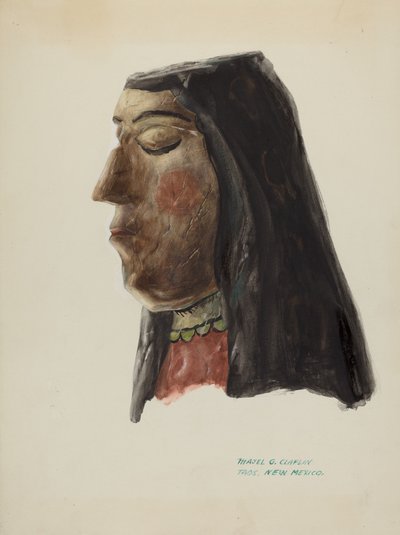 Szef Guadalupe, ok. 1930 r. 1938. autorstwa Majel G. Claflin