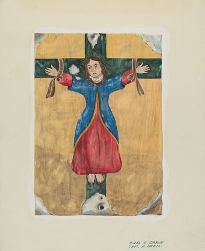 Obraz św. Liberaty, ok. 1930 1939. autorstwa Majel G. Claflin